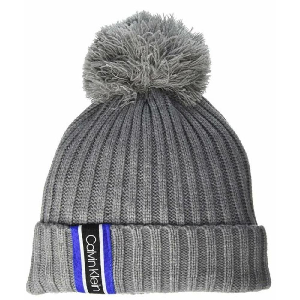 NWT - Calvin Klein Cable Knit Pom Hat